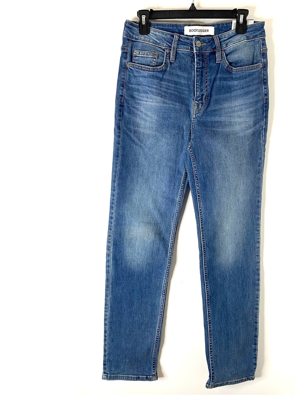 Bootlegger Tegan Straight Jeans High Rise Comfort Stretch NWT